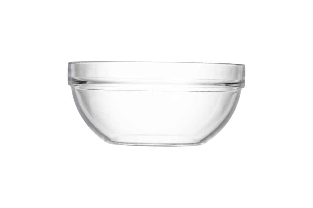 Glass Salad Bowl