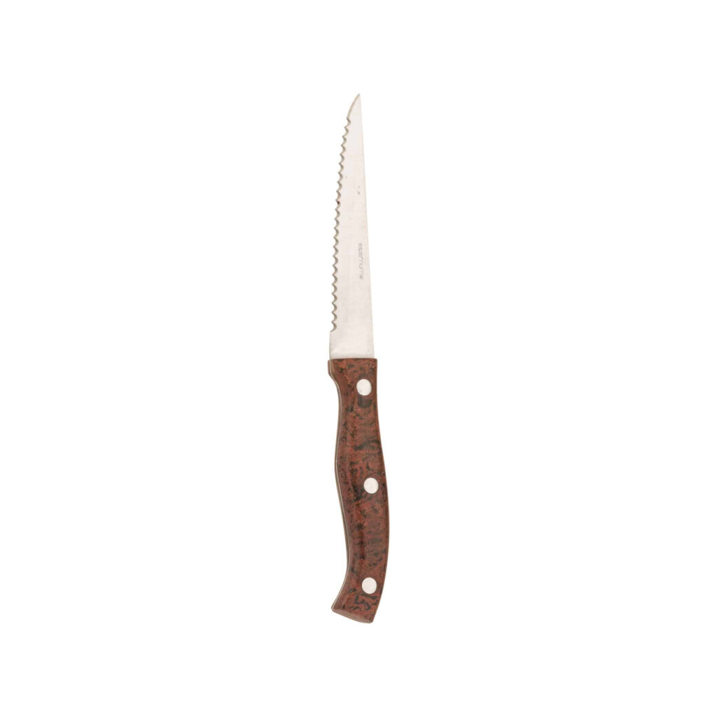 Steak Knife (Wooden Effect)(Pack of 10)
