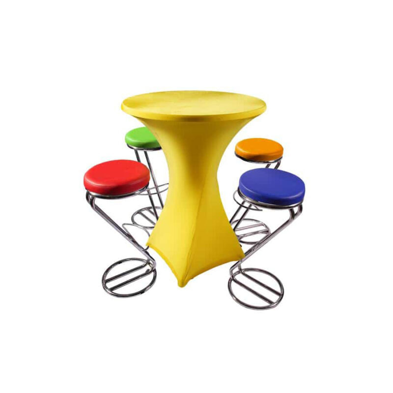 Spandex Yellow (Price Not Inclusive Of High Table) - Image 2
