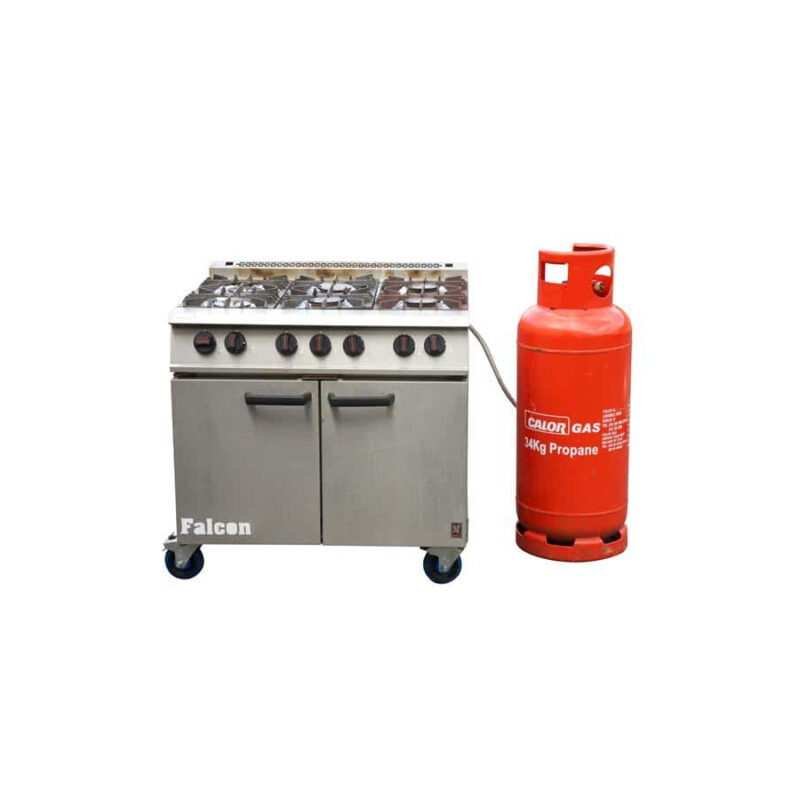 Cooker  Gas 6 Ring(requires Large Red Propane Cylinder) - Image 2