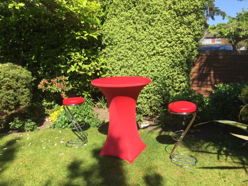 High Stool Red Pad - Image 2