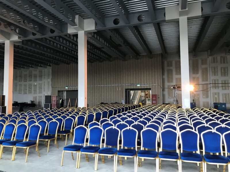 Padded Chair Blue - Stylish, Comfortable and Perfect for Events - Image 3