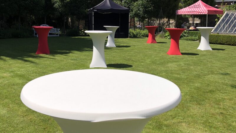 Spandex White (Price Not Inclusive Of High Table) - Image 2