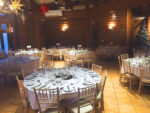 5ft Round Tables with Chiavari Limewash Chairs
