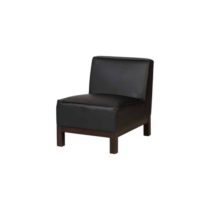 Milan Black Modular Single Seater (22"/55cm)