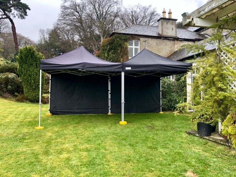 3x3m Pop Up Gazebo with Sides - Waterproof Mini Marquee - Image 6