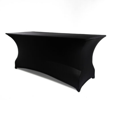 Spandex For *6x30* Rectangular Table - BLACK