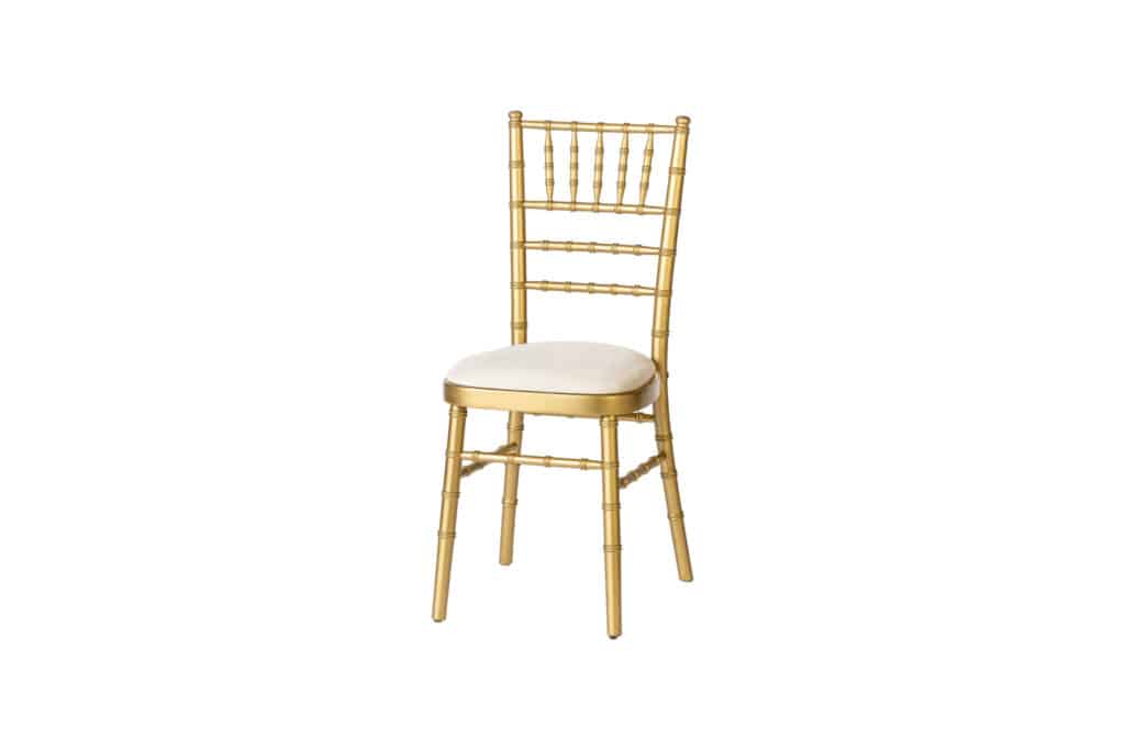 Chiavari Chair Gold - Perfect for Weddings and Formal Events