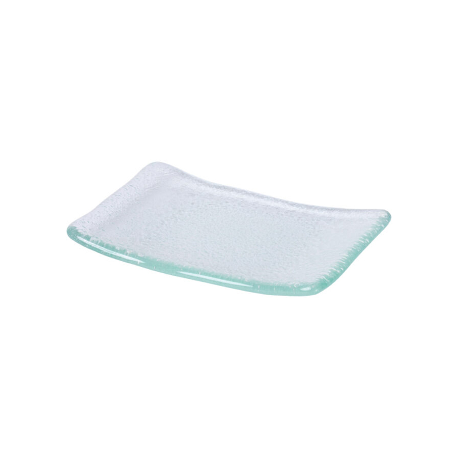 Mini Meal Glass Flat 14cm (l) 10cm (w)