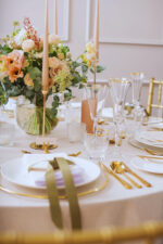 Gold glassware
