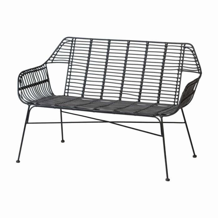 Palm Bench Black
