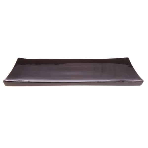 Black Rectangular  Platter 16"x 8"