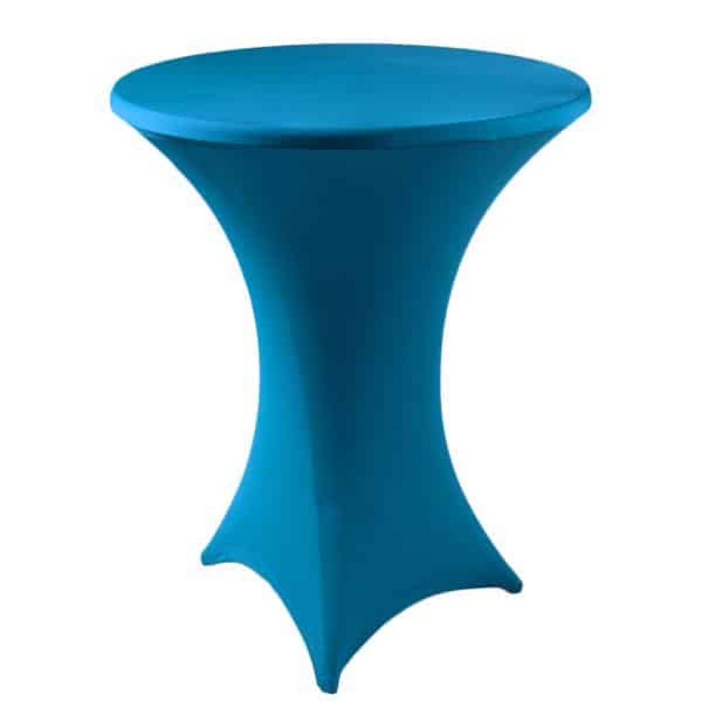 Spandex Turquoise (Price Not Inclusive Of High Table)