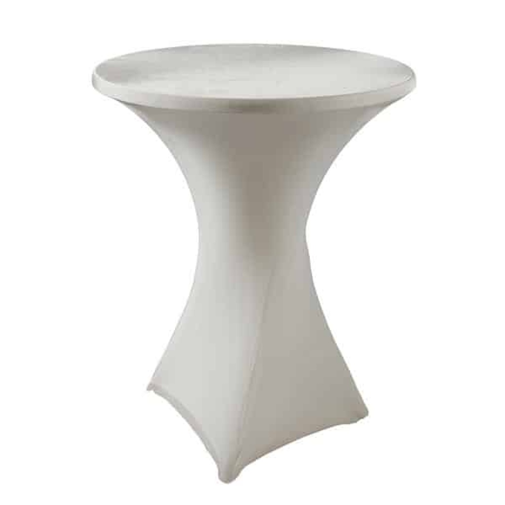 Spandex White (Price Not Inclusive Of High Table)