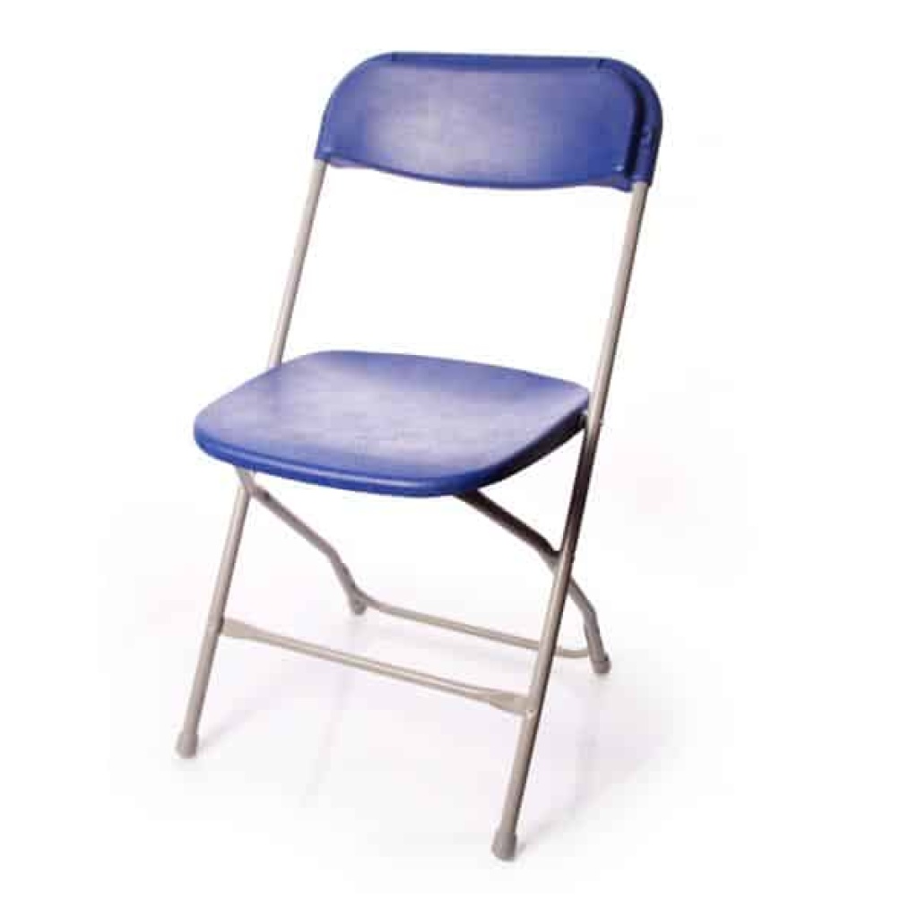 Folding Chair Blue - Rent High-Quality & Lightweight Seating