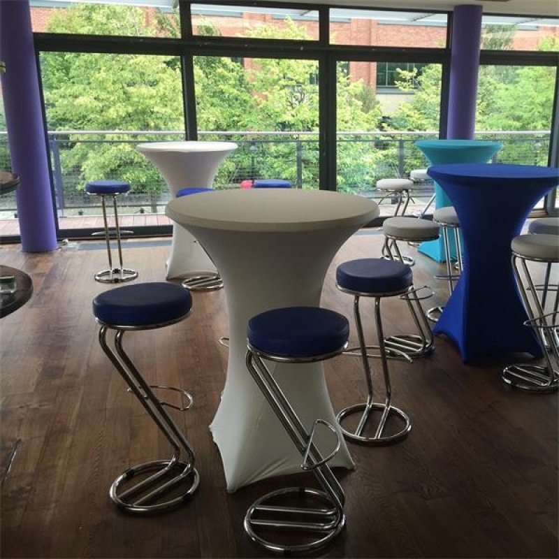 High Stool Blue Pad - Image 2