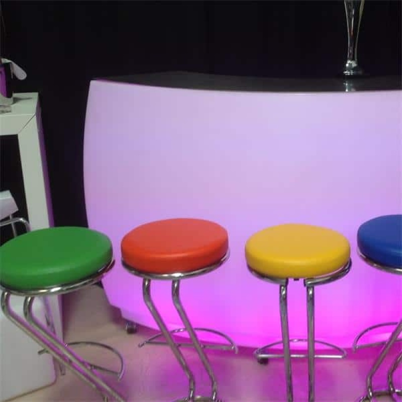 High Stool Orange Pad - Image 2
