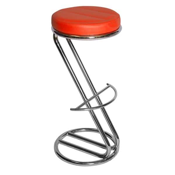 High Stool Orange Pad