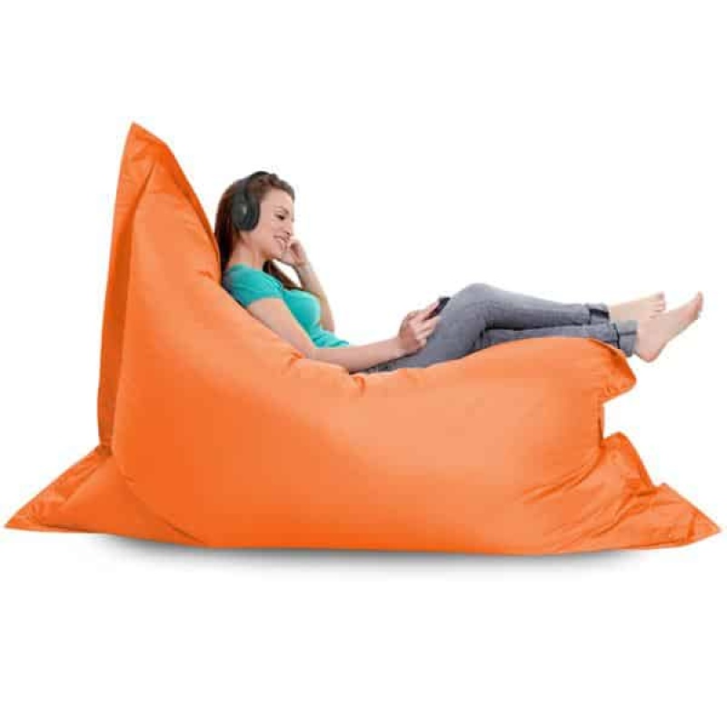 Bean Bag *ORANGE* (Giant Bean Bag) 180cm L X 140cm D - Image 2