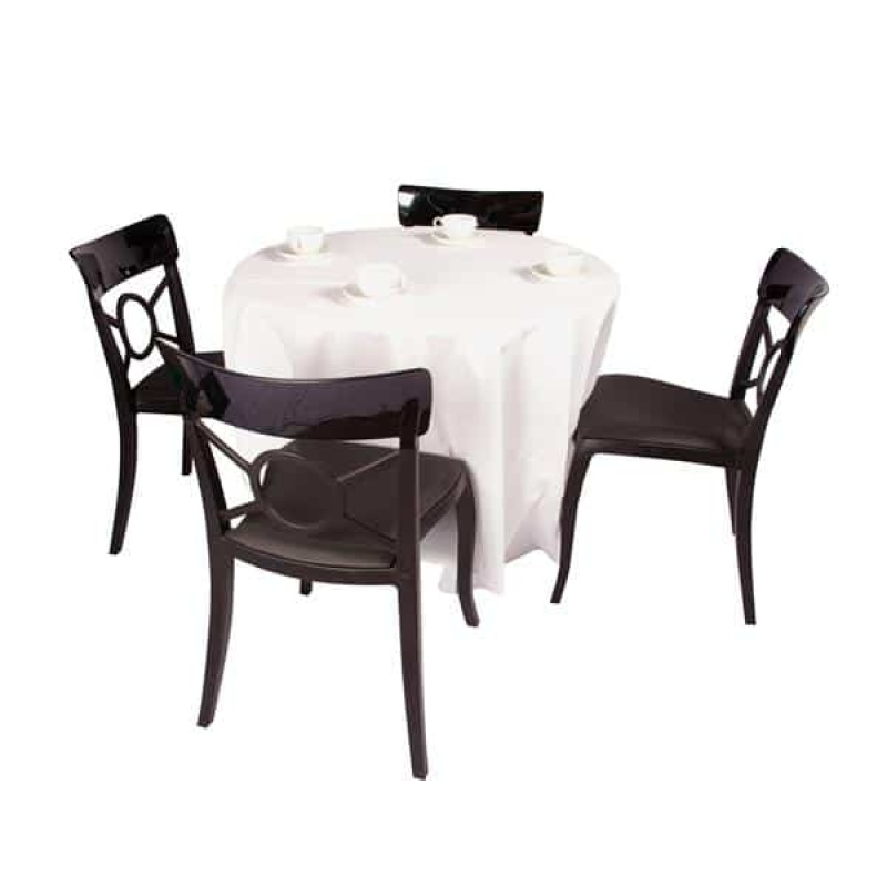 Bistro Table 3ft Round with Foldable Legs - Image 2