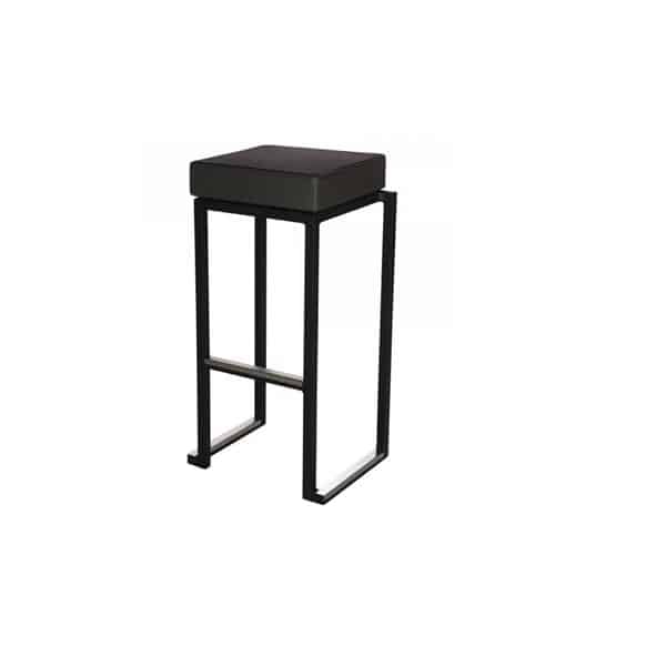 Kube Bar Stool - Black