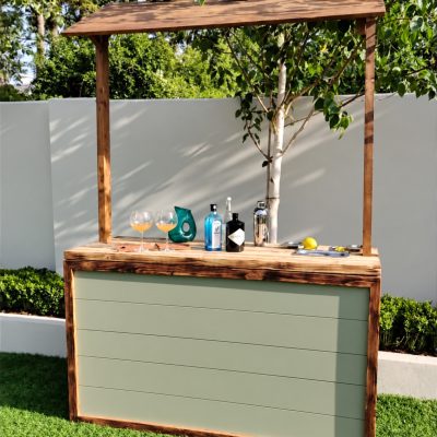 Gin Tikki Bar with Canopy - Perfect for Any Event