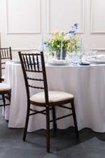 White Linen Tablecloth