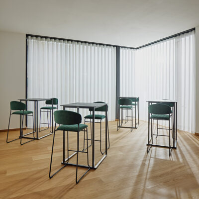 Teddy Bar Stool Emerald Green Velvet