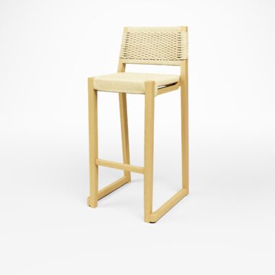 Mundi Wooden Bar Stool