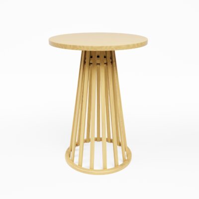 Mundi Wooden High Bar Table