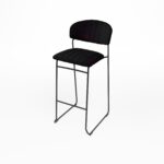 Teddy Black Stool