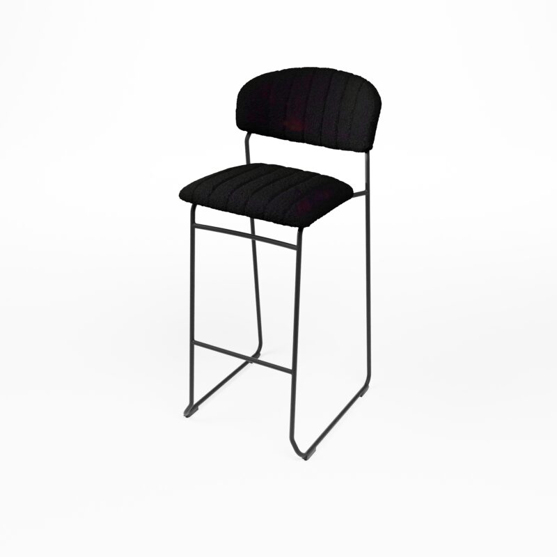 Teddy Black Stool